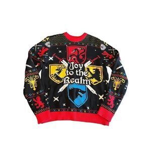 Game of thrones joy to the realm Christmas holiday sweater small